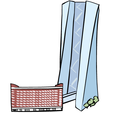 Die Europäische Zentralbank passt auf den Euro auf.