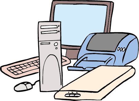 Geräte, die man zusammen mit dem Computer benutzen kann